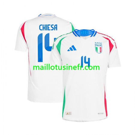Maillot de Foot Italie Chiesa 14 Extérieur UEFA EURO 2024 Maillot de Foot Italie Chiesa 14 Extérieur UEFA EURO 2024